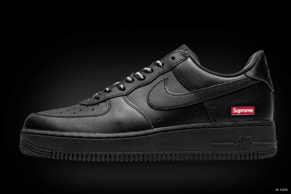 Black Force Supreme Low 1 Nike Air 0727